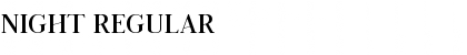 Night Font