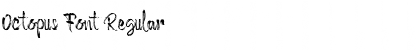 Octopus Font Font