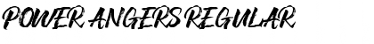 POWER ANGERS Font