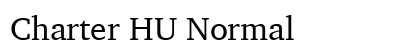 Charter HU Normal preview
