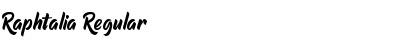 Raphtalia Font