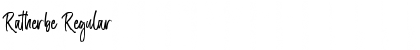 Ratherbe Font