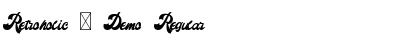 Download Retroholic - Demo Font