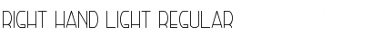 Download Right Hand Light Font Download Right Hand Light Font