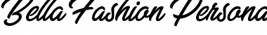 Bella Fashion Personal Use Font