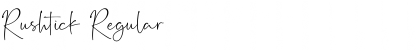 Download Rushtick Font Download Rushtick Font