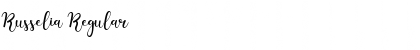 Download Russelia Font Download Russelia Font