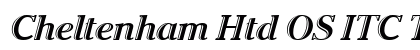 Cheltenham Htd OS ITC TT Italic preview