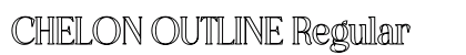 CHELON OUTLINE Regular