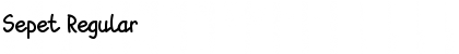 Sepet Font