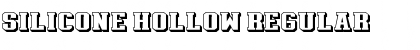 Silicone Hollow Font