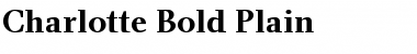 Charlotte Bold Regular Font