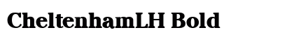 CheltenhamLH Bold preview