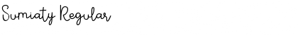 Sumiaty Font