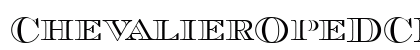 ChevalierOpeDCD Regular Font Preview