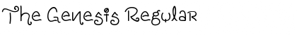 Download The Genesis Font