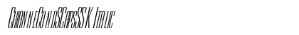 ChianneCondSCapsSSK Italic preview