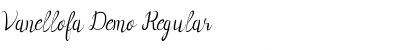 Download Vanellofa Demo Font Download Vanellofa Demo Font