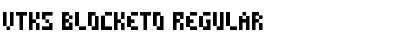 Download vtks blocketo Font Download vtks blocketo Font