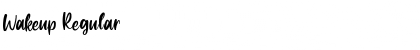 Download Wakeup Font Download Wakeup Font