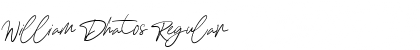 Download William Dhatos Font Download William Dhatos Font