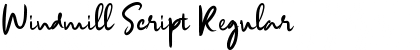 Download Windmill Script Font Download Windmill Script Font