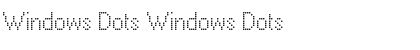 Download Windows Dots Font Download Windows Dots Font