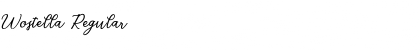 Wostella Font