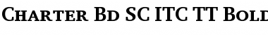 Download Charter Bd SC ITC TT Font