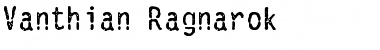 Download Vanthian Ragnarok Font Download Vanthian Ragnarok Font