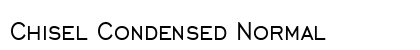 Chisel Condensed Normal preview