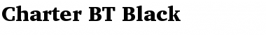 Charter BT Font