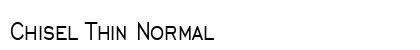 Chisel Thin Normal preview