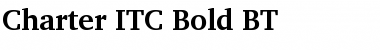 CharterITC Bd BT Bold Font