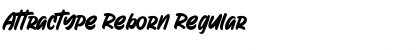 Attractype Reborn Regular Font