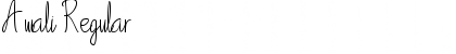Awali Font