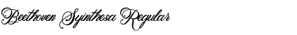 Beethoven Syinthesa Regular Font