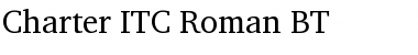 CharterITC BT Roman Font
