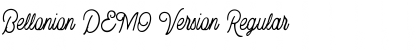 Bellonion DEMO Version Font