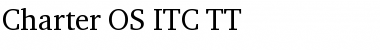 Charter OS ITC TT Font