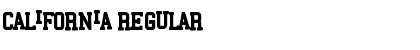 California Regular Font California Regular Font