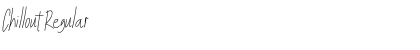 Chillout Regular Font Chillout Regular Font