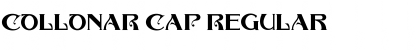 COLLONAR CAP Font