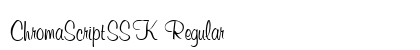 ChromaScriptSSK Regular preview