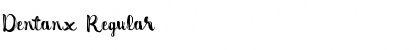 Dentanx Font