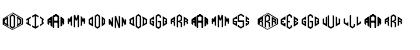 Diamondgrams Font