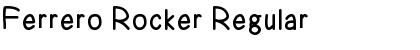 Download Ferrero Rocker Font