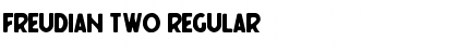 Freudian Two Regular Font