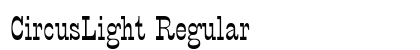 CircusLight Regular preview
