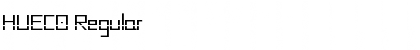 Download HUECO Font Download HUECO Font